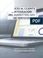 Servicio Al Cliente e Integración Del Marketing Mix de Servicios