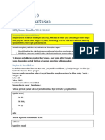 Praktikum 10 Tipe Data Bentukan: NIM/Nama: Rinaldo/3311911049