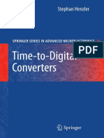 Henzler - 2010 - Time-To-Digital Converters PDF