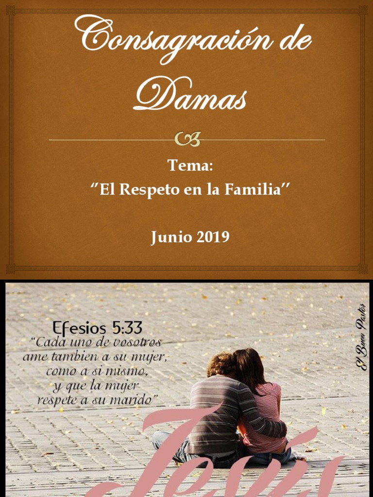 Respeto y Amor en el Matrimonio | PDF | Cristo (título) | Pecado