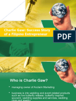 PBE - Charlie Gaww Success Story