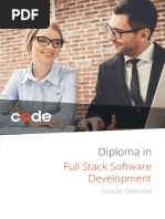 Full Stack Software Development: Diploma in