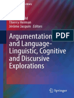 Argumentation and Language