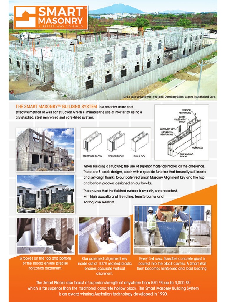 Smart Masonry Brochure | PDF