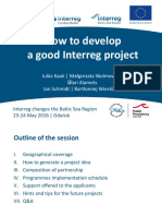 MalgorzataSkolmowska_How to develop a good Interreg project