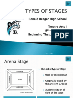 Ronald Reagan High School Theatre Arts I 9 - 12 Grade Beginning Theatre Students