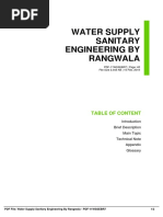 Water Supply Sanitary Engineering by Rangwala Tg74oufb PDF