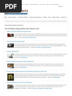 Advanced View Arduino Projects List - Use Arduino For Projects