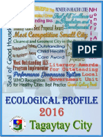 Ecological Profile 2016 Tagaytay PDF