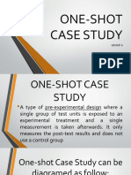One-Shot Case Study: Group 6