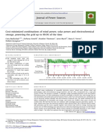 Budischak Et Al. (2013) - Cost Minimizing Through RES Combination