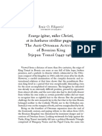 The Anti-Ottoman Activities of Bosnian King Stjepan Tomašević PDF