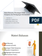 MATERI 5.12 (Skala Ekonomi, Persaingan Tidak Sempurna Dan Perdagangan Internasional