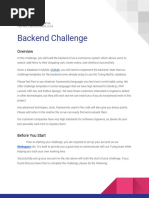 Backend Challenge