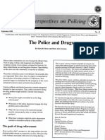 The Police and Drugs: Strategies for Reducing Drug-Related Crime and Corruption