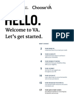 Hello.: Welcome To VA. Let's Get Started