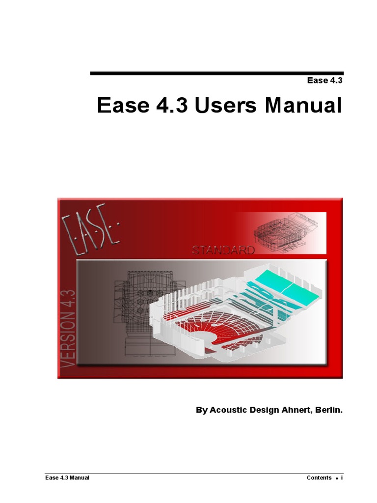 Ease 4.3 User Manual Overview | PDF | Menu (Computing) | Tab (Gui)