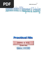 Dbms SQL File