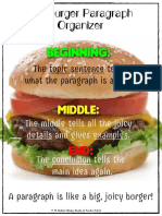 Burger Paragraph Organizer