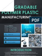 Biodegradable Polymer Plastic