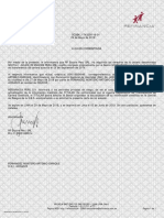 Carta de no adeudo tras cancelación de crédito SCOTIA I