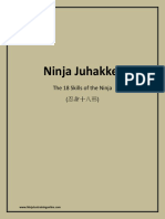 Ninja Juhakkei: The 18 Skills of the Ninja (忍身十八形)