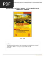 9351246205 Agriculture at a Glance Revised Edition an Enhan