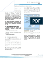 Calculation of The Platinum's Active Surface PDF