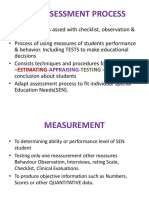 The Assessment Process-2012