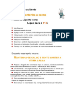 Procedimentos Emergência Obra PDF