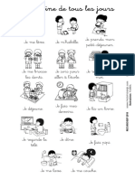 La Routine de Tous Les Jours PDF