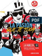 Libro de Ruta - Vuelta Ciclista A España 2019