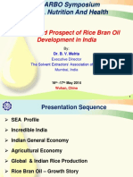 Present and Prospect of Rice Bran Oil