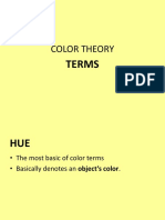 Color Theory: Terms