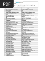 List of Sanctioning Authority and Its Corresponding Disbursing Agency (As On 10th Oct' 2019)