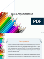 Texto Argumentativo