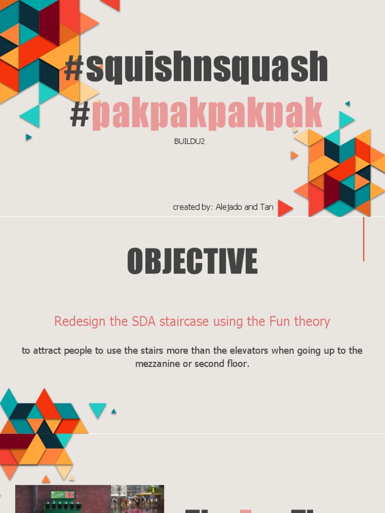 Fun Theory: Engaging Stair Design | PDF | Motivation | Motivational