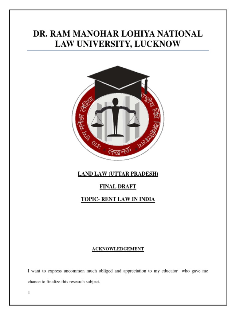 An Analysis of Rent Control Laws in India and Their Impact on Landlords
