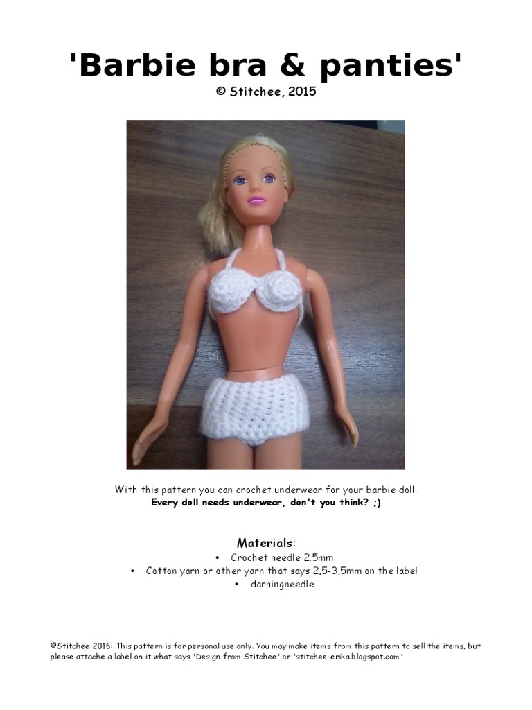 barbie undies