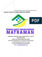 Laporan Kegiatan Survey Budaya Keselamtan RSUD Matraman.docx