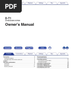 Owner's Manual: CD Receiver System