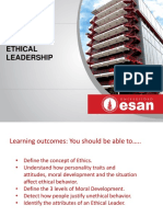 Ethical Leadership: Wednesday, Sept. 4th
