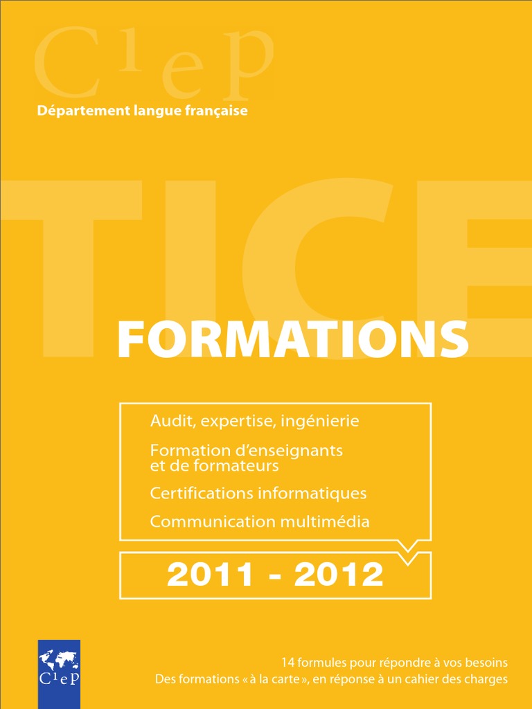 Formations TICE : Accompagnement Pédagogique | PDF | Pédagogie ...
