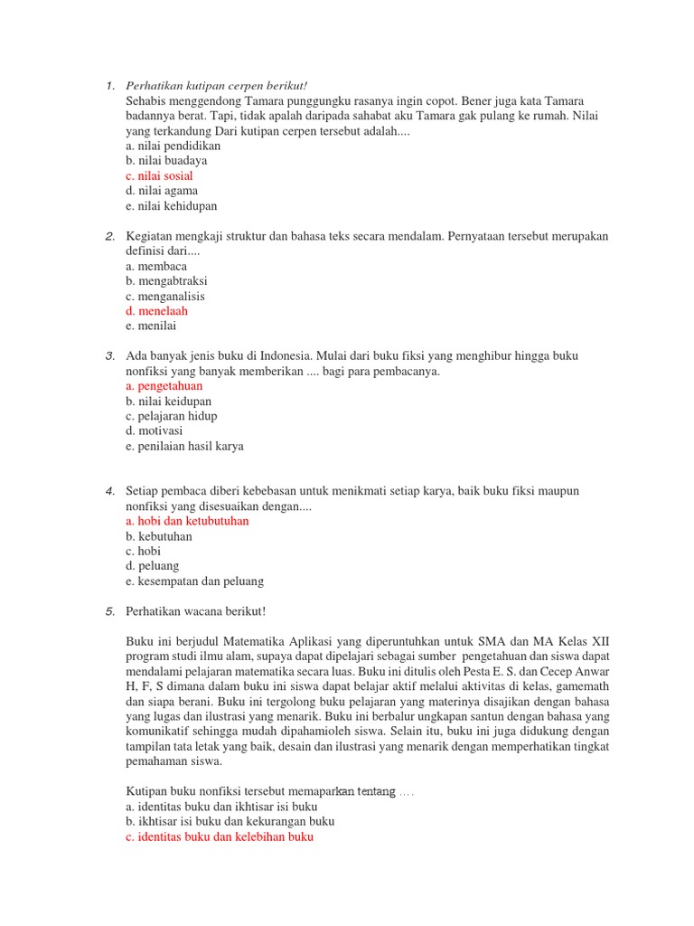 Soal Soal Docx