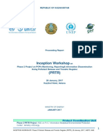 Inception Workshop: Republic of Kazakhstan