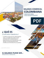 Balanza Comercial Colombiana