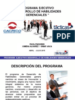 Programa de Desarrollo de Habiliades Gerenciales PDF