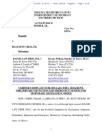Beaumont Life Support Federal Suit PDF