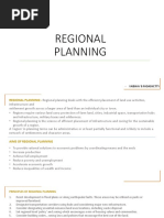 Regional Planning: - Vaibhav B Padashetty