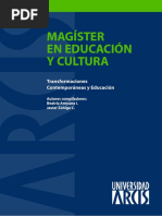 Transformaciones Contemporáneas y Educación. Areyuna, Beatriz Zúñiga, Javier